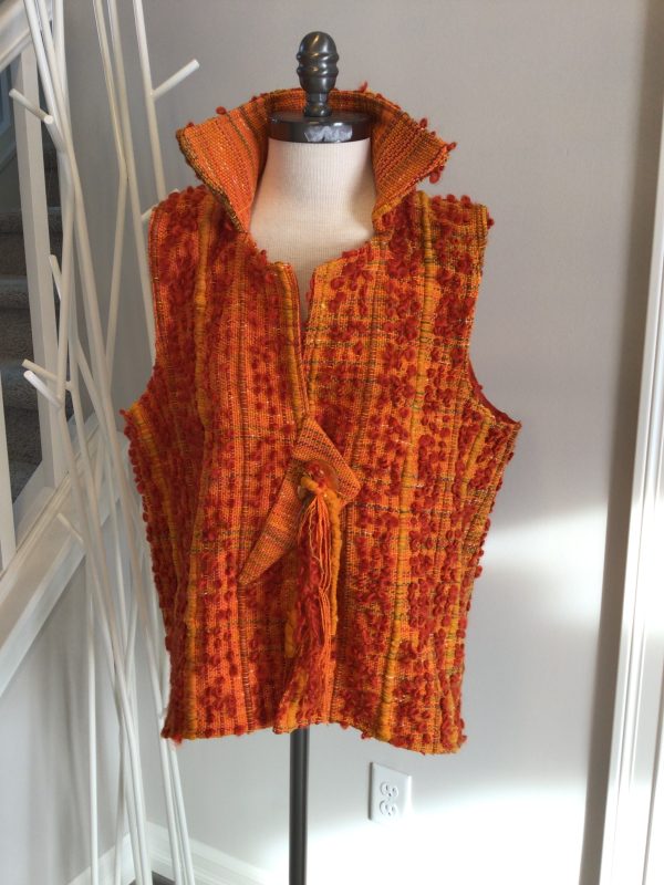 monochromatic orange vest - Image 2