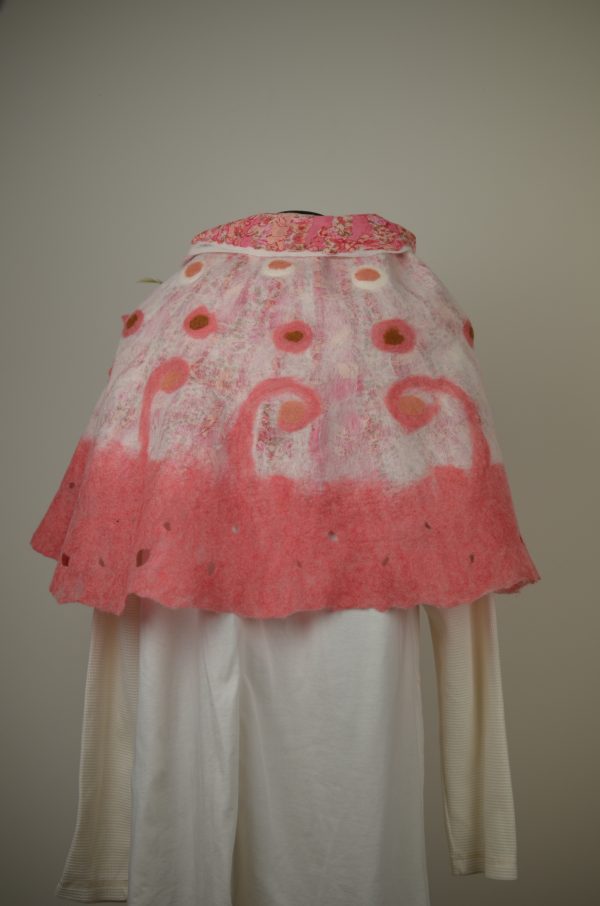 pink/cream wrap - Image 3