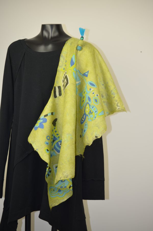 bananna/turquoise wrap - Image 2