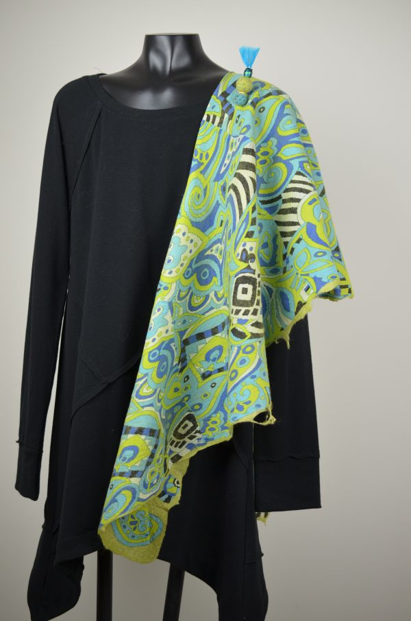 bananna/turquoise wrap - Image 4