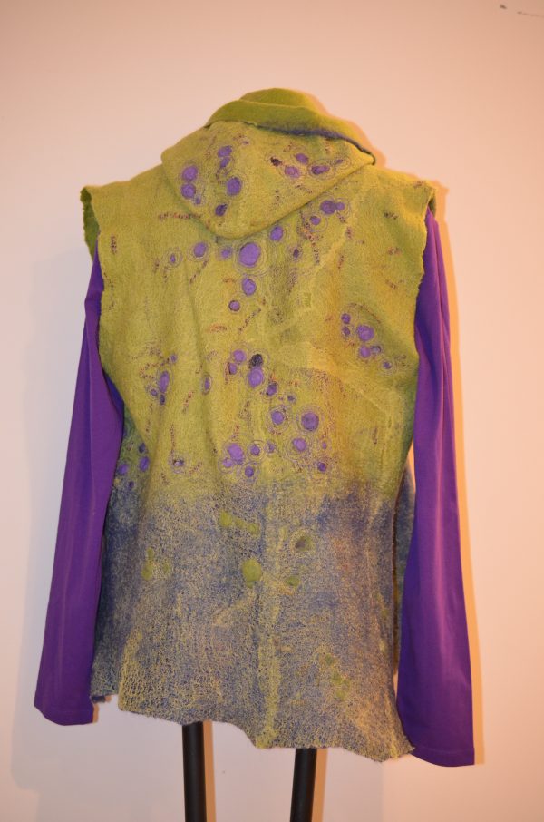 purple/green vest - Image 2