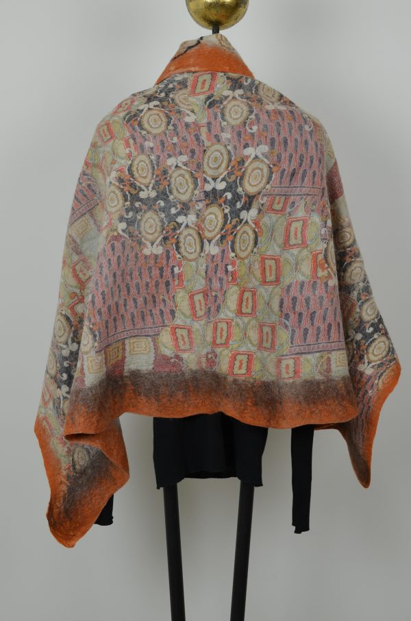 cream/orange wrap - Image 2