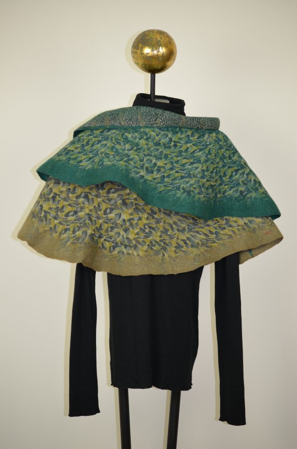 teal/olive wrap - Image 2