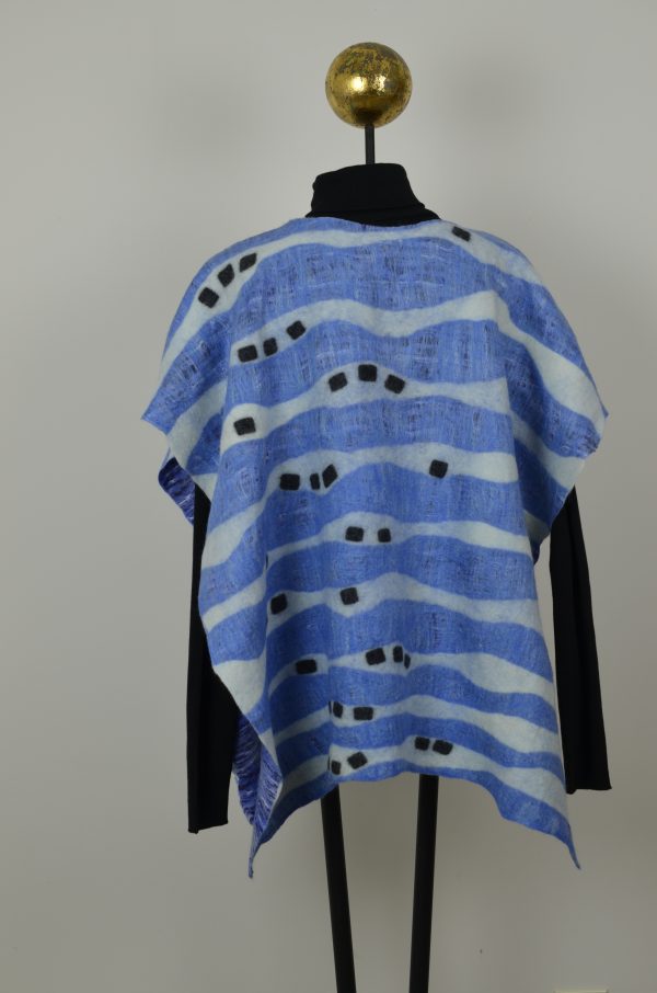 blue poncho - Image 2