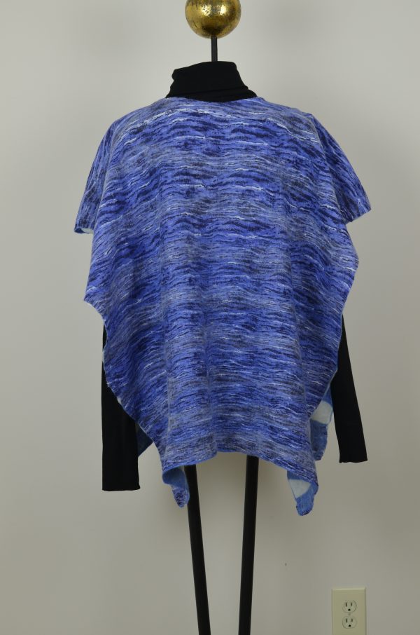 blue poncho - Image 3