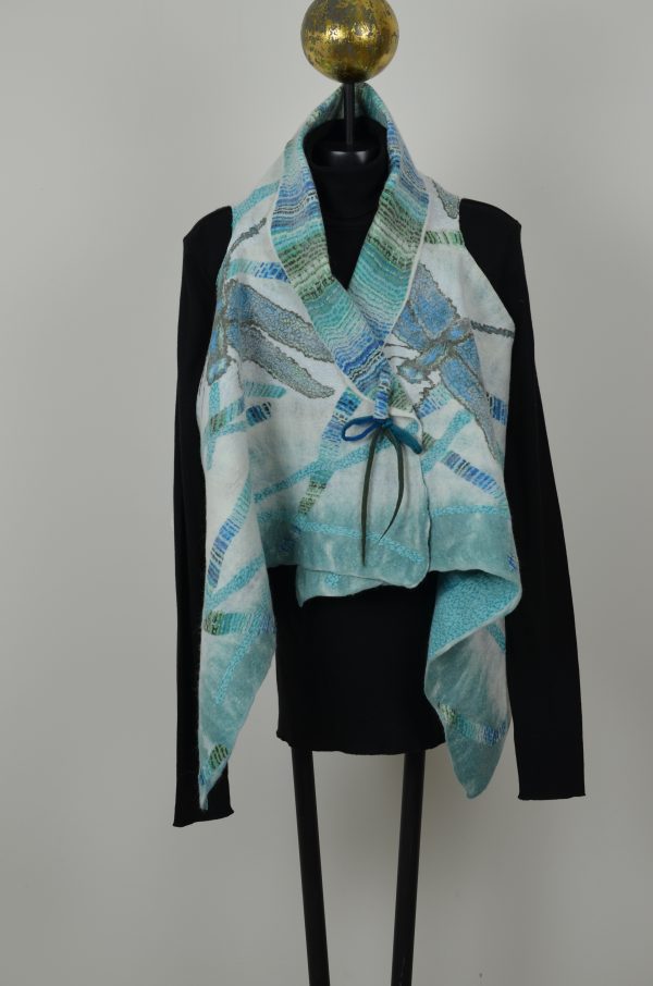 blue dragonfly vest