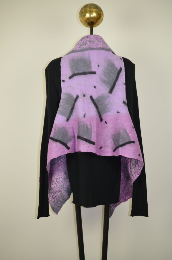 Lilac/Pink/gray vest - Image 2