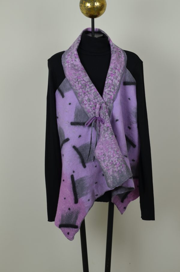Lilac/Pink/gray vest