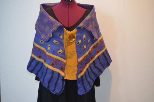felted capelet