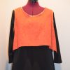 short orange tunic